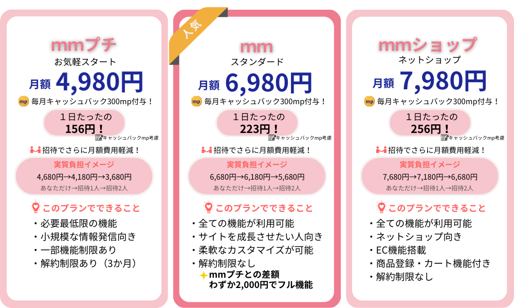 〇料金表PC